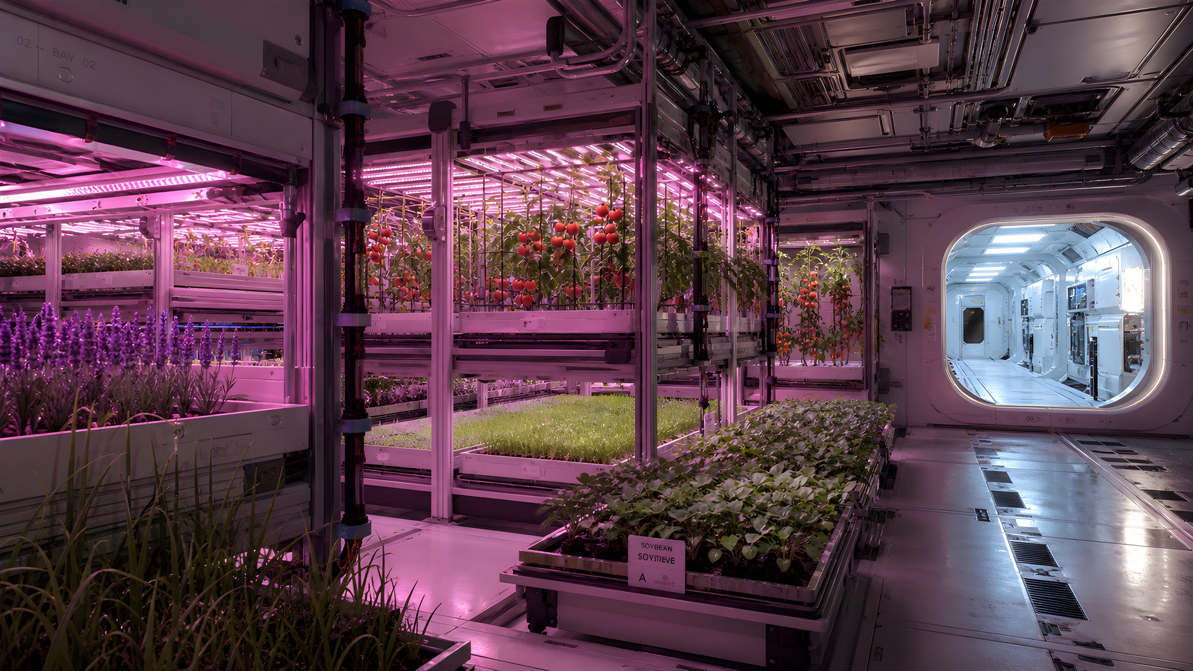 《彼岸》植物舱场景概念